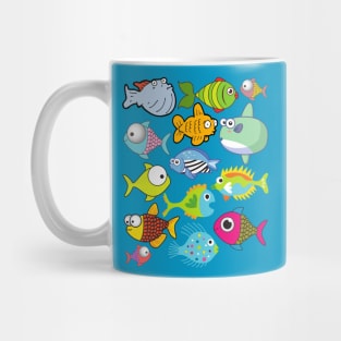 Suspicious Fish Mug